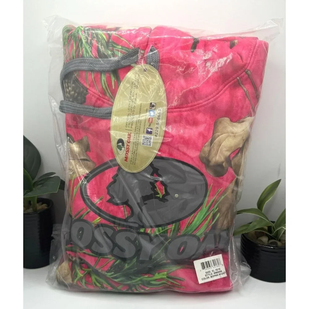 Mossy Oak Women's Camouflage Performance Pullover Hoodie - NWT - Picture 6 of 8